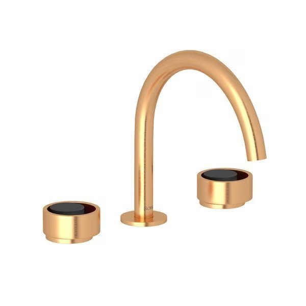 Eclissi Widespread Lavatory Faucet With C-Spout, Rohl, Mfr#: EC08D3IWSGB